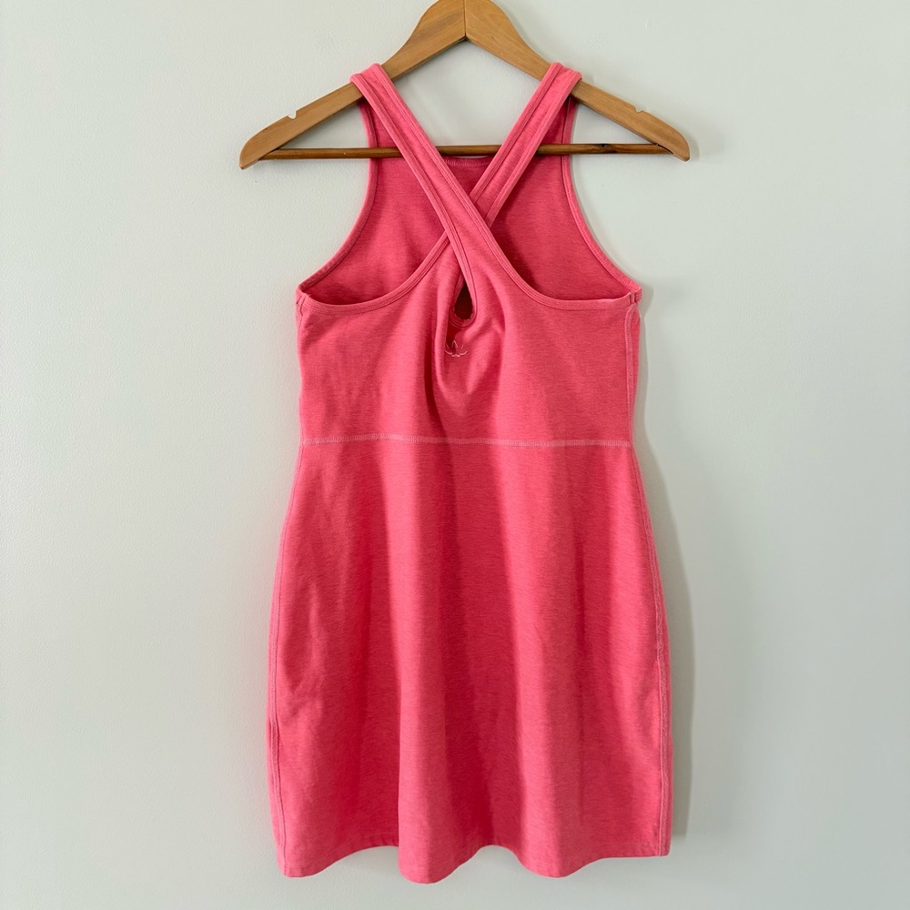 BEYOND YOGA Spacedye Under Lock And Key Dress In Pink Crush Athletic Size Large - Picture 8 of 14
